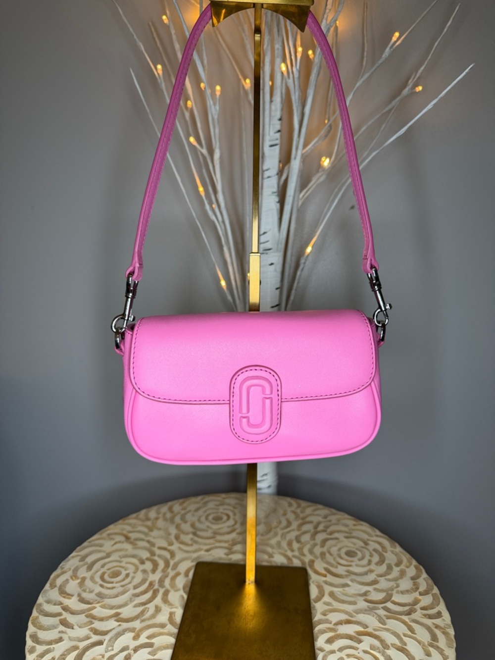 MarcJacobs NWOT  Clove Crossbody /shoulder bag bubblegum pink. NEW